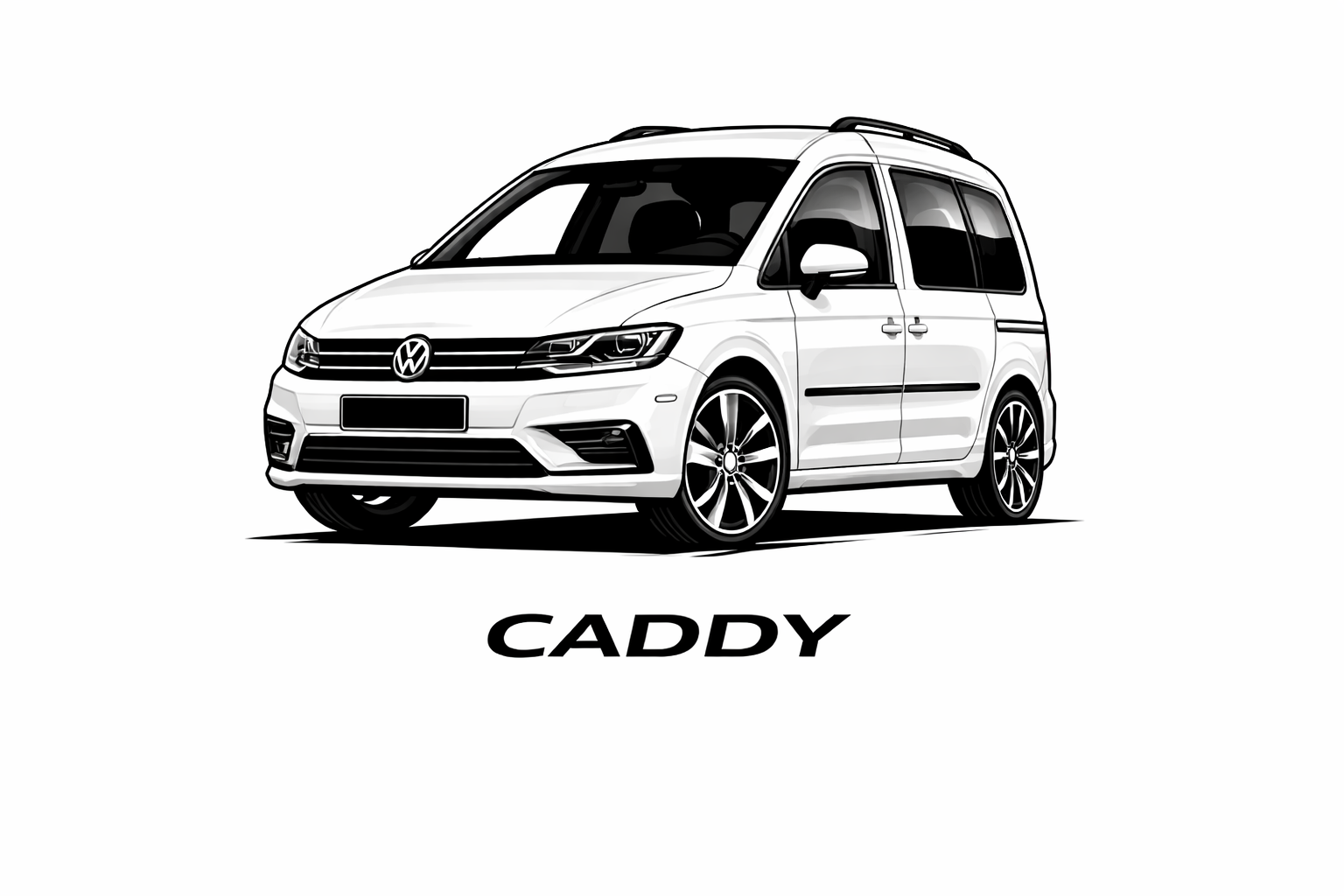 VW Caddy Lenkrad neu beziehen